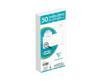 Paquet de 50 Enveloppes Blanches DL-110x220 mm - Précasées - Auto-Adhésives - 80g/m2 - Blanc