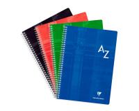 Répertoire reliure intégrale A4 180 pages grands carreaux - Assortis