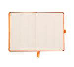 Rhodiarama Goalbook rembordé rigide A5 240 pages dot papier ivoire 90g - Tangerine
