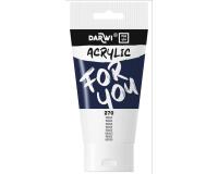 Darwi For You tube de peinture acrylique 75 ml - Indigo