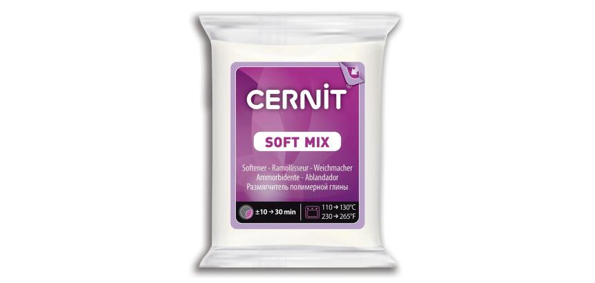 Cernit Soft mix 56 g - Blanc