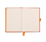 Rhodiarama Goalbook rembordé rigide A5 240 pages dot papier ivoire 90g - Tangerine