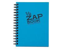 1/2 Zap Book carnet spiralé 80F A6 80g - Aléatoire