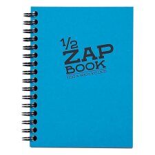 1/2 Zap Book carnet spiralé 80F A6 80g - Aléatoire