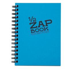 1/2 Zap Book carnet spiralé 80F A6 80g - Aléatoire