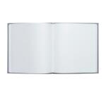 Livre d'or 140 pages tranche argent AutentiK - Bleu gris