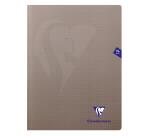 Cahier piqué Mimesys 24x32cm 96 pages petits carreaux couverture polypropylène