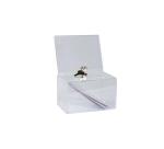 Urna A6 15X10,5X10 cm - Cristal