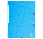 Chemise à élastiques Maxi Capacity, A4, turquoise