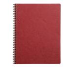 Carnet reliure intégrale Age Bag A4+ 160 pages détachables perforé 4 trous ligné - Rouge