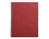 Carnet reliure intégrale Age Bag A4+ 160 pages détachables perforé 4 trous ligné - Rouge