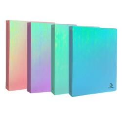 Classeur 4 anneaux 30mm PP Candy Tidy - Couleurs assorties