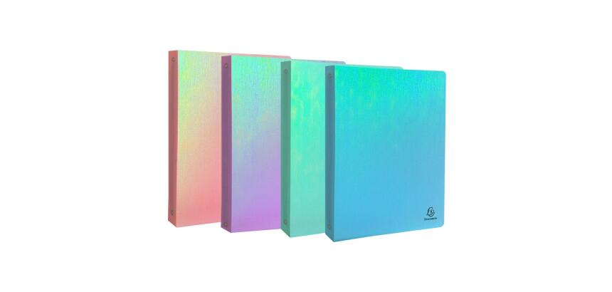 Exacompta Candy Tidy Binder, 4 Rings, 30 mm, PP - Assorted colours