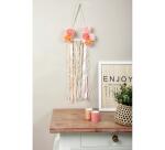 KIT CRÉPON, Décoration macramé 20,5x1,5x30cm - Assortiment