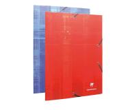 Chemise à élastiques 3 rabats 24x32cm Couleur aléatoire - Assortis