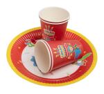 Paquet de 16 serviettes ouate 2 plis - 33x33 cm