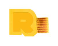 Rhodiarama porte-stylo autoadhésif 4x3 cm pour blocs carnets et agendas - Jonquille