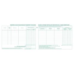 Speciale registers Garagisten - Tweedehandsvoertuigen binnenland & export - vergelijkingsregisters achteraan - Franstalig - 80 blad