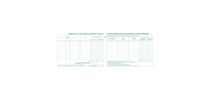 Piqûre Garagistes - Occasion intérieur & Export - avec registre de comparaison -texte FR - 80 pages