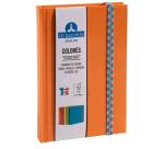 Carnet Iderama 170x110, 192 pages lignées - Orange