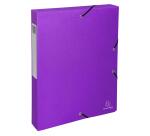 Boite de classement Exabox Dos 40mm carte enduite Teksto - A4 - Couleurs assorties