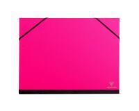 Clairefontaine Art Folder Elastic, B4 28x38 - Fuchsia|