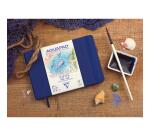 Carnet rembordé rigide Aquapad 21x14 24F 300g