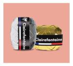 Plateau de 24 oeufs métallisés 10mx7mm, Or & argent - Or et argent