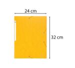 Chemise 3 rabats à élastiques Maxi Capacity carte lustrée 600g/m2 Scotten ®- A4