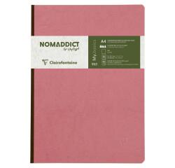 Cahier brochure Age Bag A4 192 pages uni - Rose antique