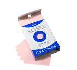 Fichas de cartulina bristol 205 g/m2 - Liso - 74x105 mm - Rosa