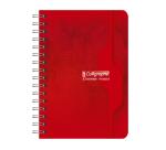 Carnet reliure intégrale 7000 9x14 cm 100 pages petits carreaux 70 g - Assortis