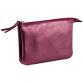 CUIRISÉ Petite Pochette 2 compartiments 13x9 cm - Cerise