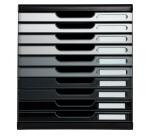 MODULO A4 10 black/shades of grey glossy - Shades of grey