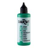 Darwi Flacon de 80 ml de Peinture Acrylique Universelle Opaque - Vert sapin