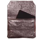 CÉLESTE CUIR Pochette à rabat 26x18 cm Lazer Alba