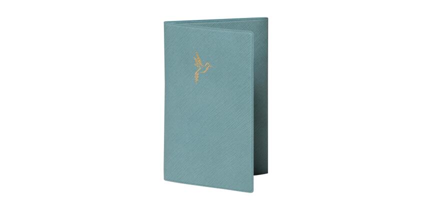 Etui carte grise Elise - Bleu