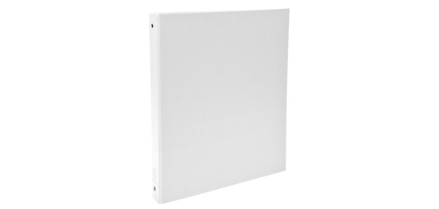 Carpeta Exacompta forrada polipropileno 4 anillas 30mm - A4 - Blanco