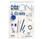 PaintON à Grain bloc spiralé 12F A3+ 250g
