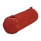 Trousse en cuir Age Bag ronde 21xØ6 cm - Rouge
