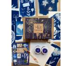 KIT DÉCOUVERTE - Cyanotype 15.3x8.6x21.4cm