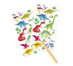 Decalco' Mania, Dinosaures - Multicolore