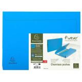 Paquet de 50 chemises poche coloris vifs Forever® - 24,5 x 32,5 cm