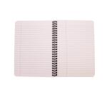 Carnet reliure intégrale EUROPA GLOSSY A5 180 pages détachables micro-perforées ligné + marge