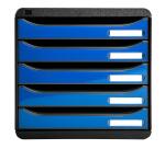 Module de classement Big Box Plus 5 tiroirs Iderama