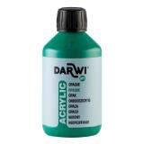 Darwi Flacon de 250 ml de Peinture Acrylique Universelle Opaque - Vert sapin