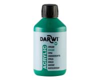 Darwi Flacon de 250 ml de Peinture Acrylique Universelle Opaque - Vert sapin