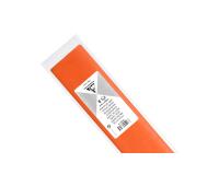 PAPIER DE SOIE, Sachet de 8 feuilles pliées 18g/m2 au format 50x75cm - Orange