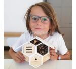 Boîte créative, Hôtel à insectes à construire - Bois
