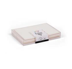 Coffret Pollen de 20 enveloppes C6 (114x162mm) + 20 cartes simples 110x155mm - Mariage - Assortiment